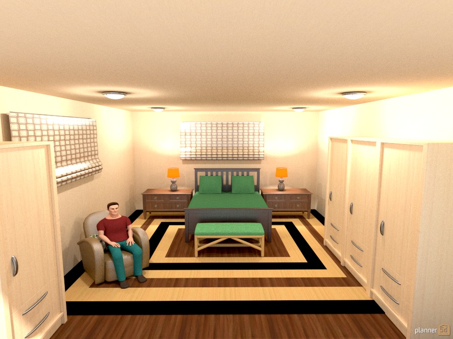 man's basememt bedroom 815631 by Joy Suiter image