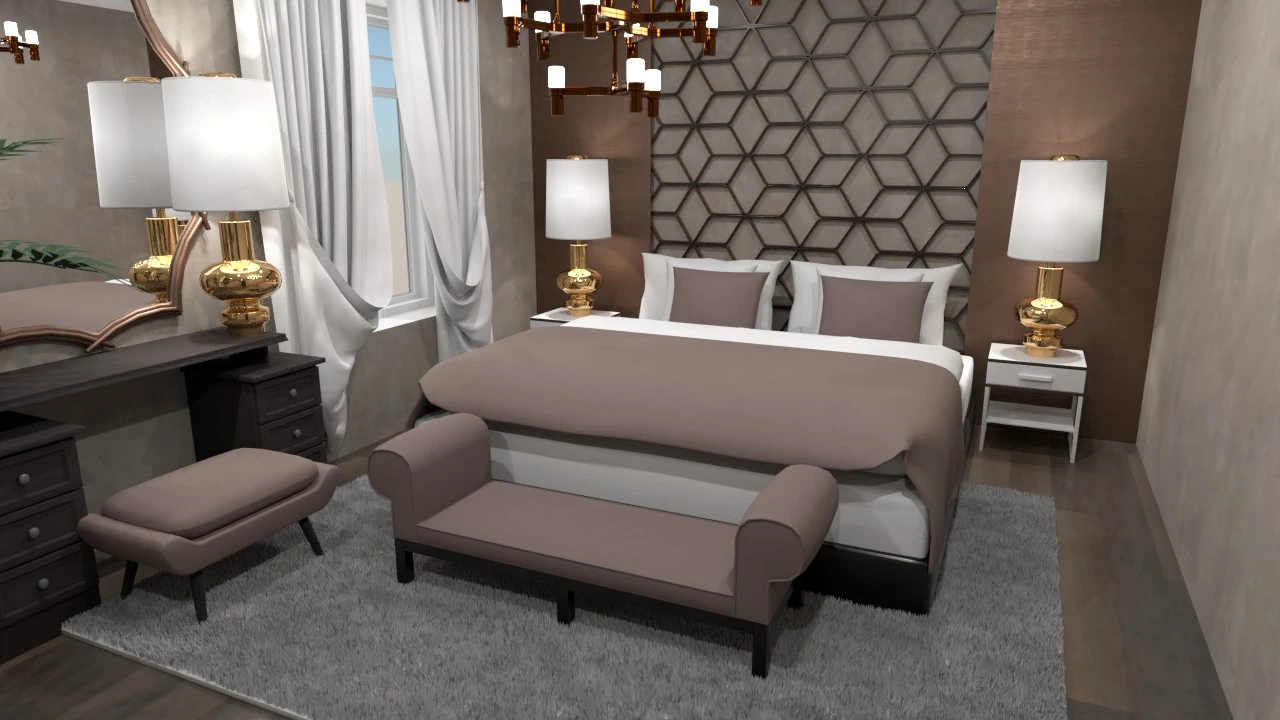 Luxurious bedroom #3042800 by Evelinaa
