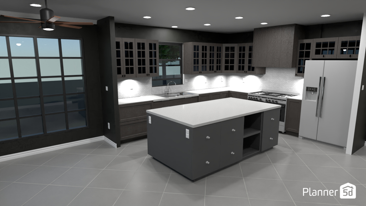 Kitchen with breakfast space. #8045612 by Jeremiah Johnson