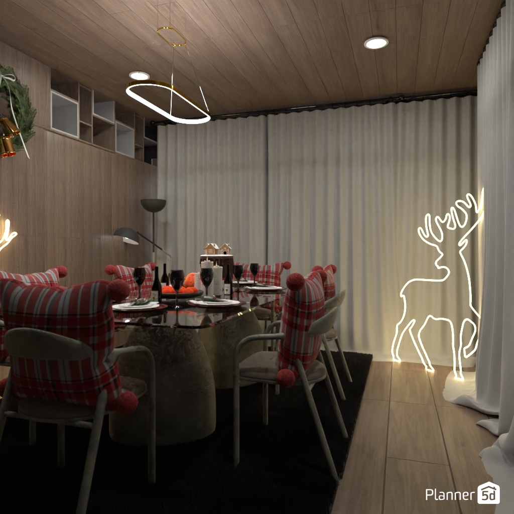 DB: Thanksgiving Day - room shell copy #23410227 by Editors Choice