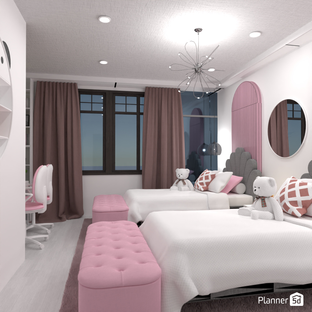 Bedroom for twins #18917440 by Editors Choice