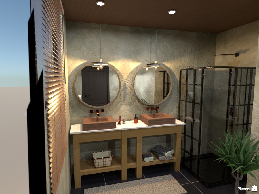 Loft styled bathroom 5111094 by Born to be Wild image