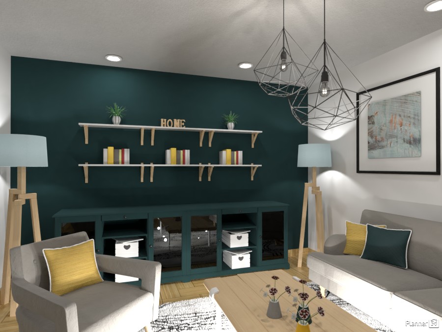 Scandinavian living room I #3643631 by Elena Z