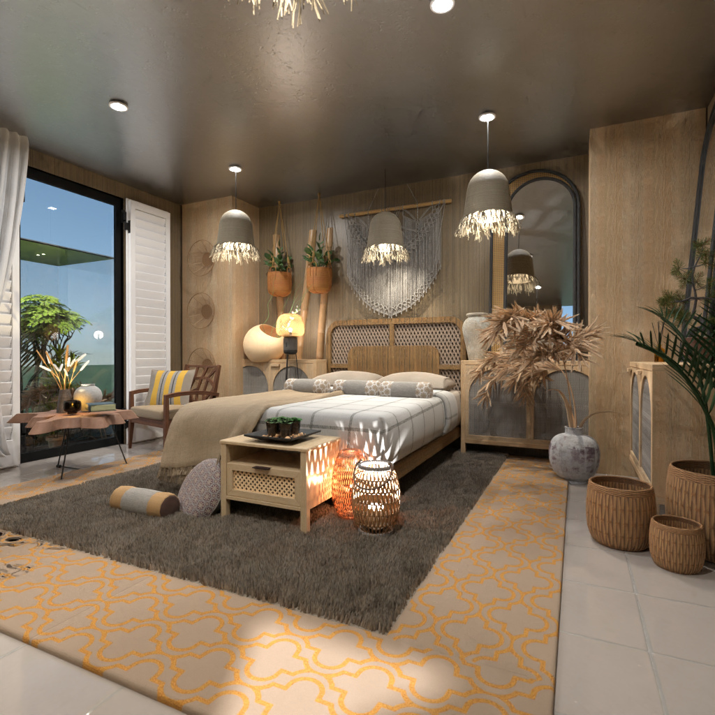 Ваби-Саби спальня #14602467 by Editors Choice