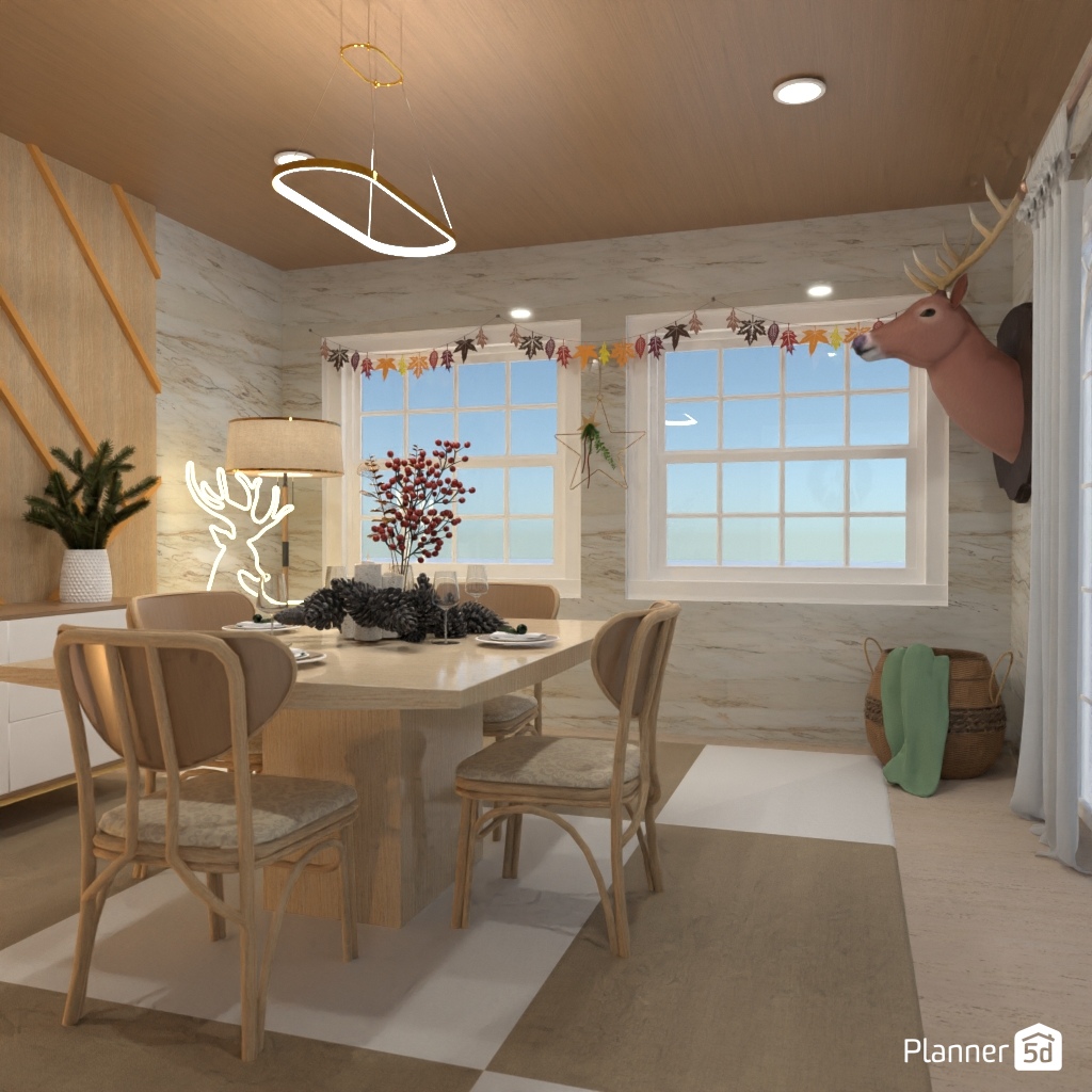 DB: Thanksgiving Day - room shell copy #23409811 by Editors Choice