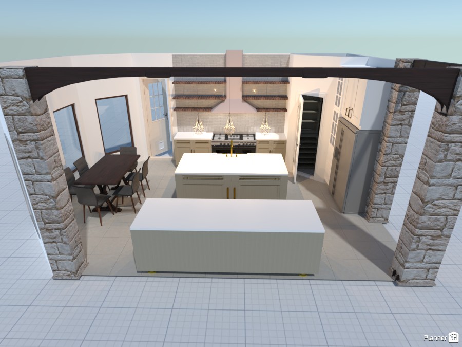 Kitchen Render #3509175 by Harvey Castro