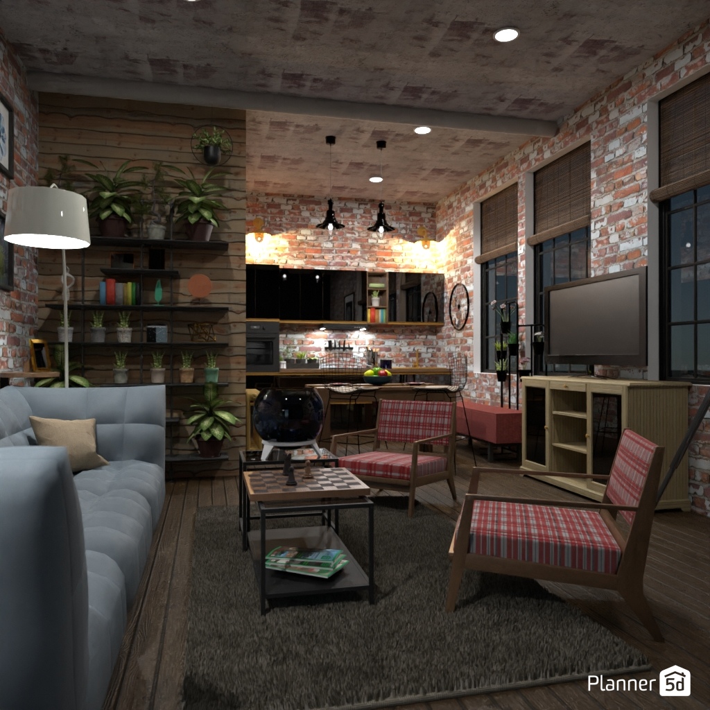 LOFT interior style #22621518 Por Editors Choice