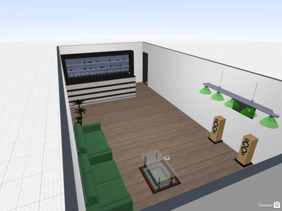 ultimate game day room #84725 by CHARLIE!