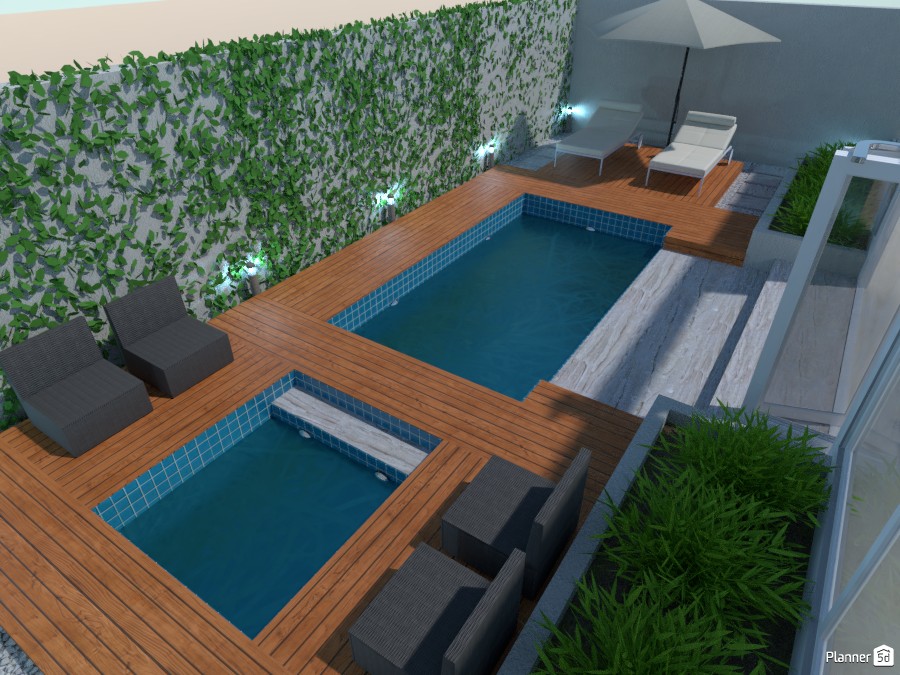 California Pool #3500790 by Sadie