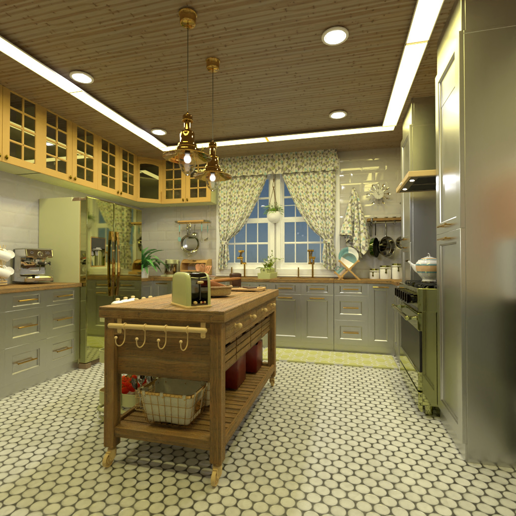 Vintage kitchen #13260179 by Editors Choice