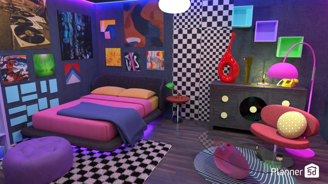 Habitación Retro #4001591 by MalenaArg
