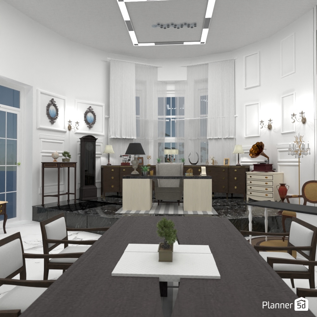 Oval room #22720330 by Editors Choice