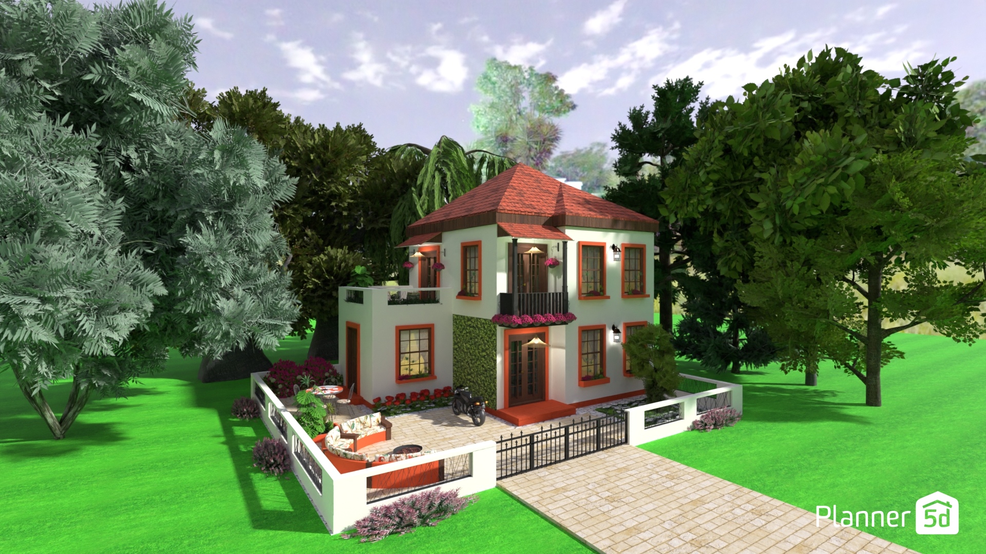 Casa colonial colombiana #22555310 by MariaCris