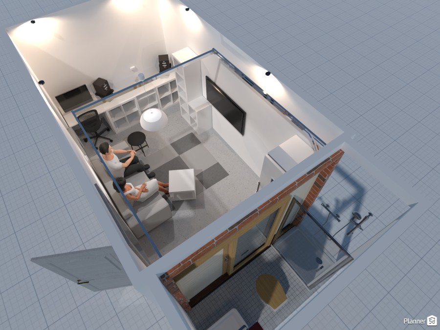 DJ Studio - Free Online Design | 3D House Ideas - Nick Hadji by Planner 5D