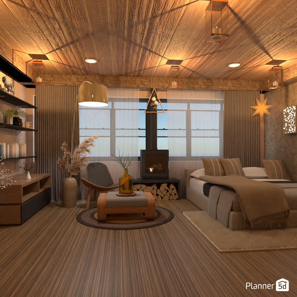 Winter and Fire! #16747611 by Editors Choice