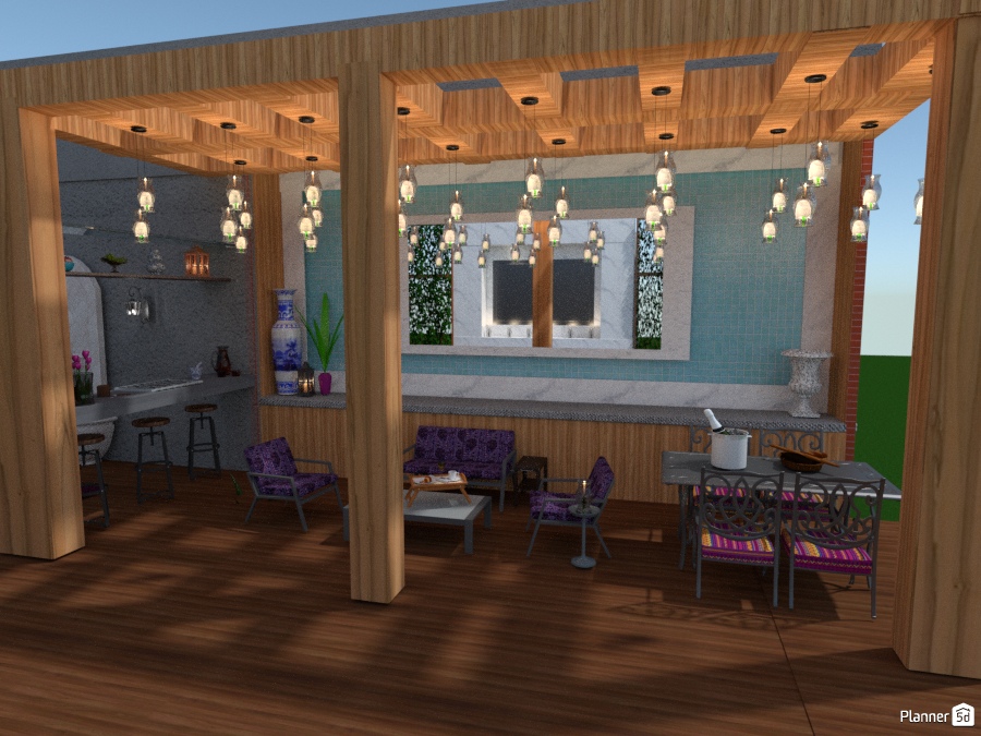 Candlelit Pergola #1554252 by Olivia11