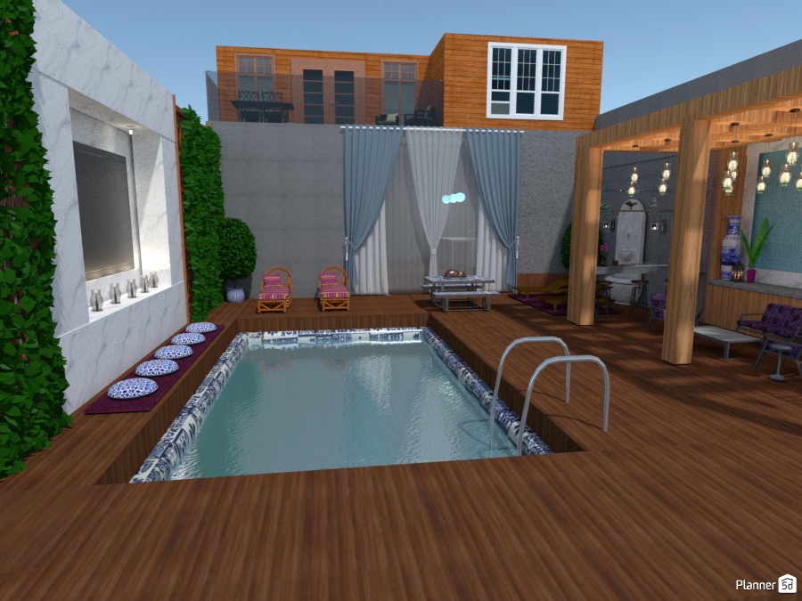 Outside Pool Area #1554235 by Olivia11