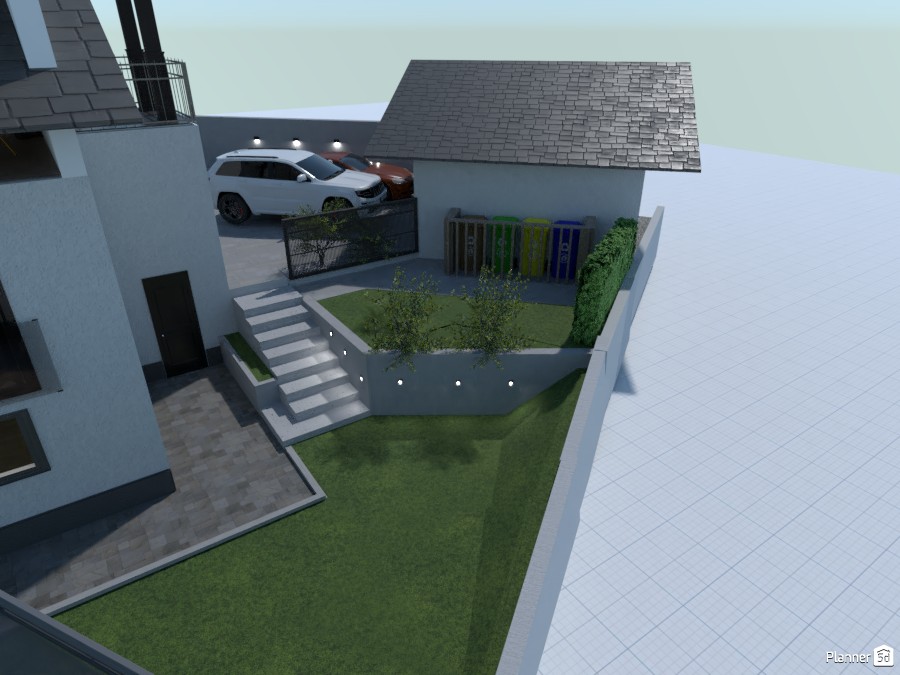 Outdoor stairs #4510230 by Karla Jan