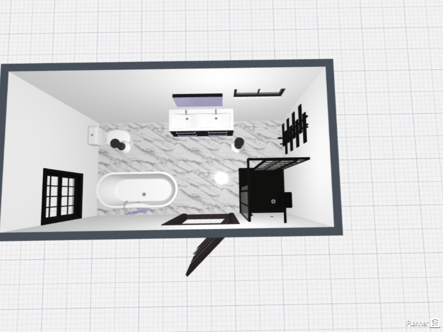 Bathroom actual dimentions #26475604 by DANIEL DIAZ