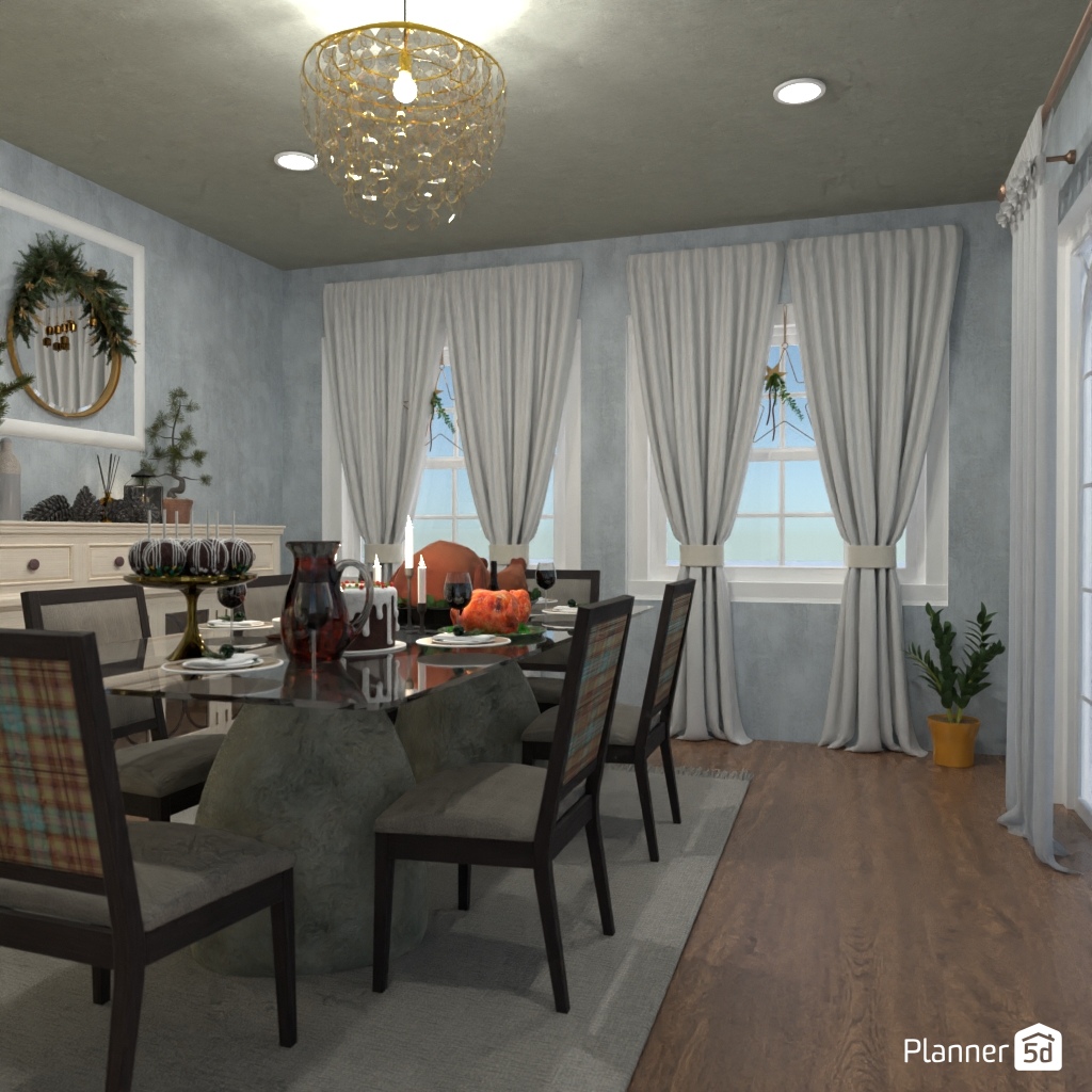 DB: Thanksgiving Day - room shell copy #23419431 by Editors Choice