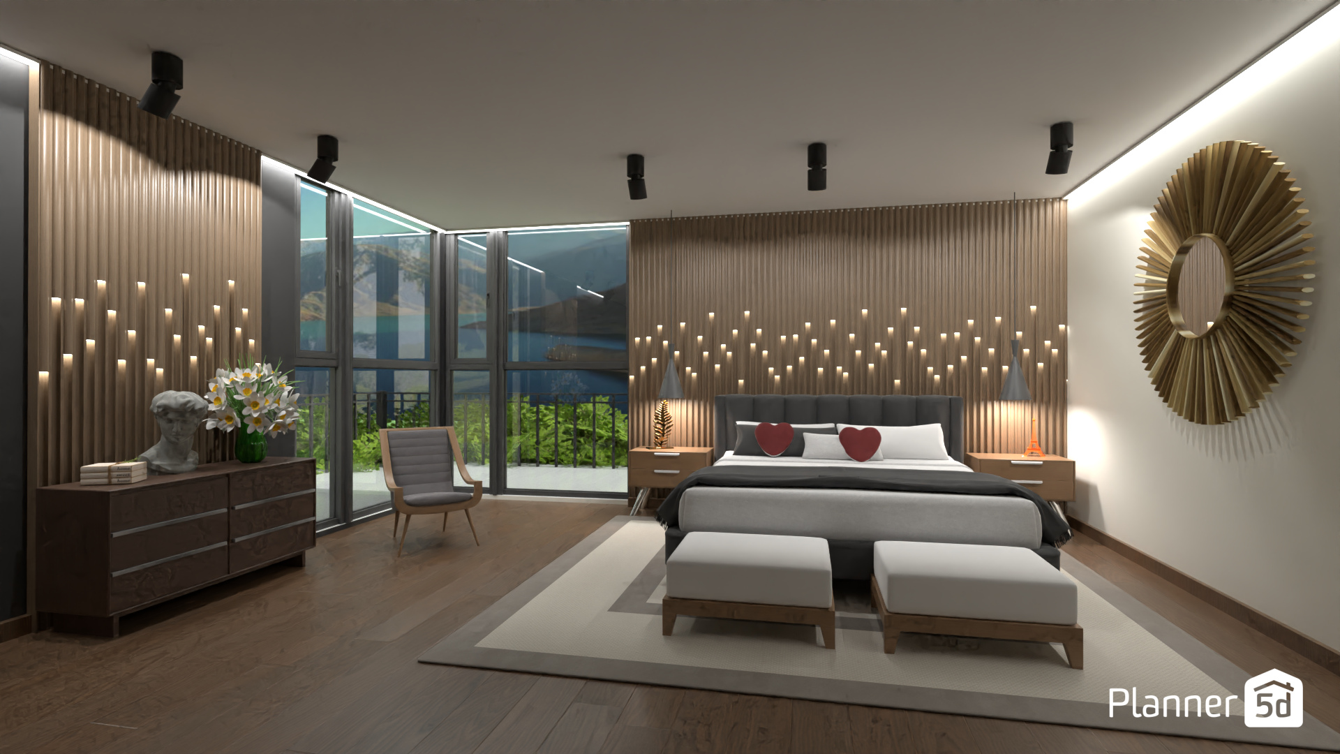 Bedroom with sea view #16062151 by MariaCris
