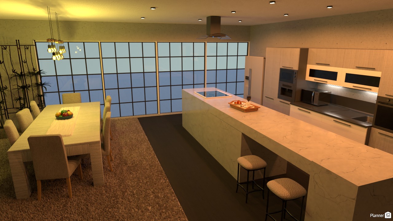 kitchen and dining room 3739496 by Junior Alves image