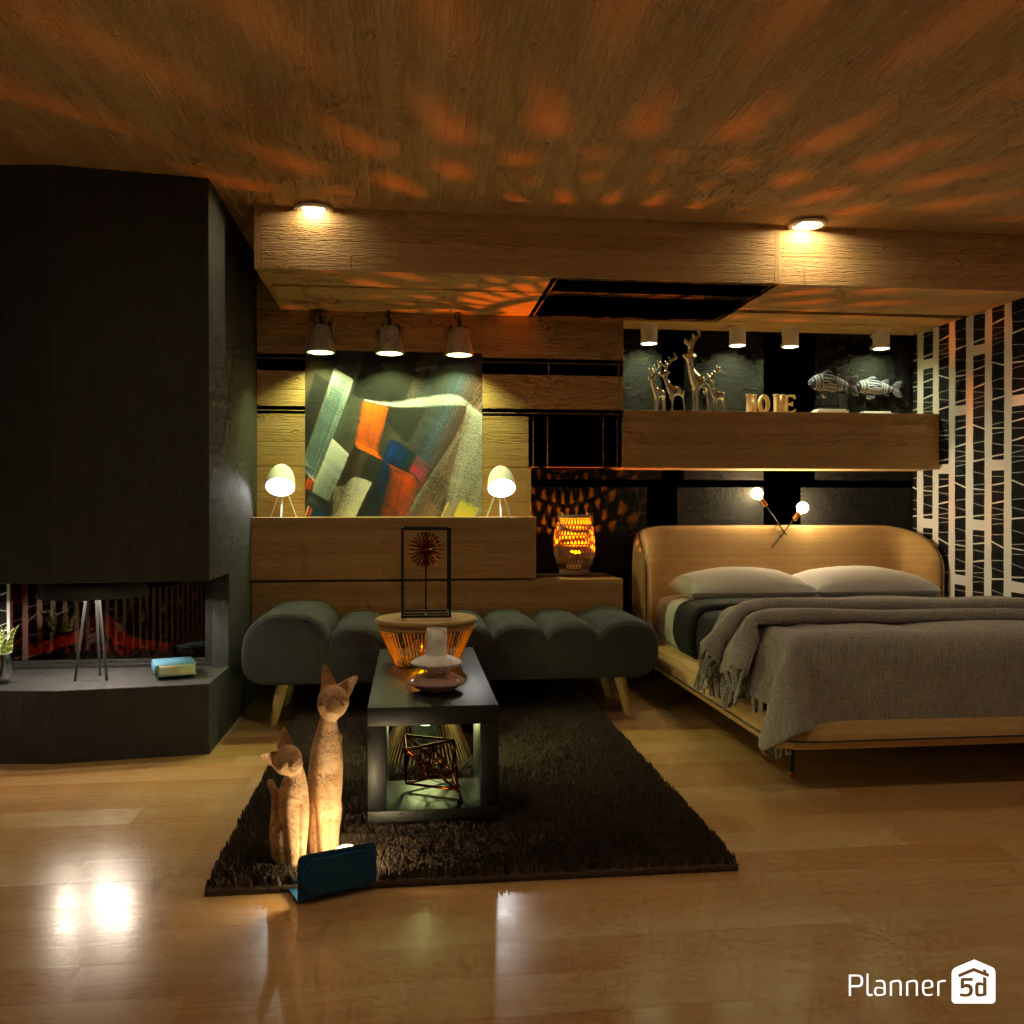 Winter and Fire! #16743439 by Editors Choice