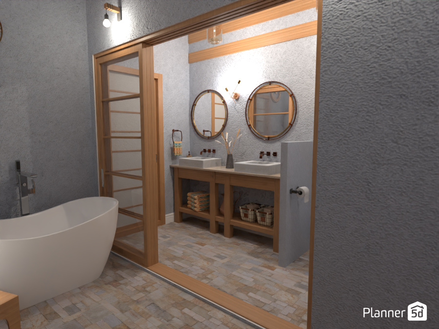 Desert Bathroom - 1 #13924223 by Valerie