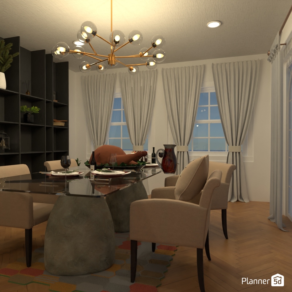 DB: Thanksgiving Day - room shell copy #23426283 by Editors Choice