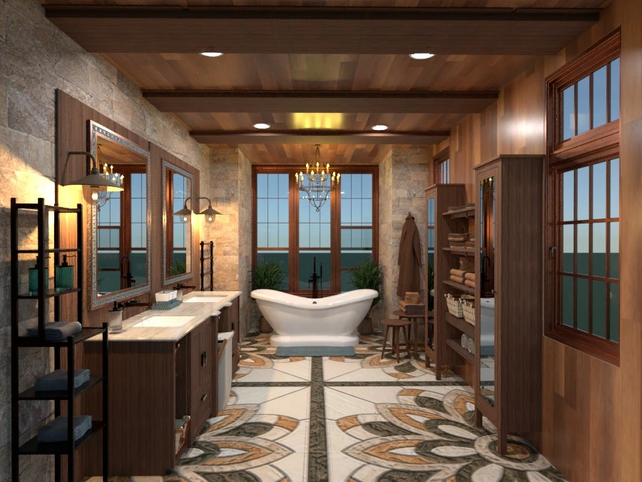 Colorado Master Bathroom #3051188 by Salvatore Reno