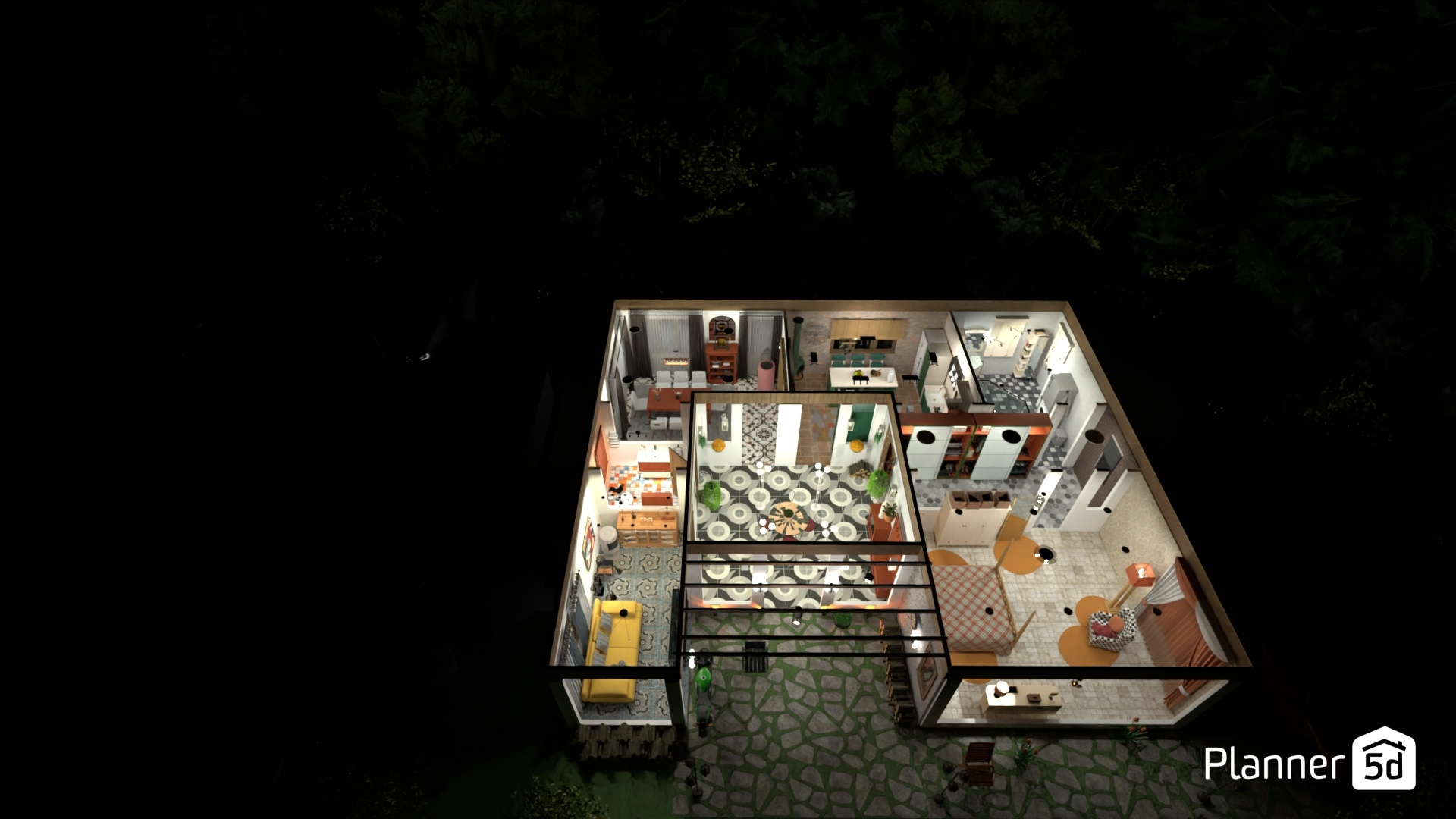 casa estilo ecléctico con fachada y decoración rustica y acentos modernos #22291200 by Yolanda Infante Garrido