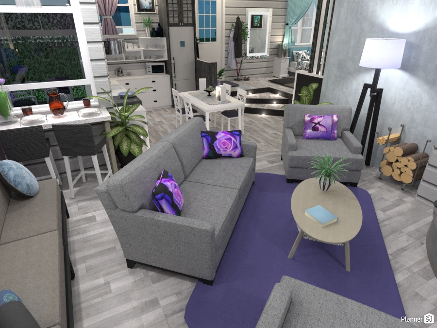 Open plan living from lounge #2175166 by Wilson