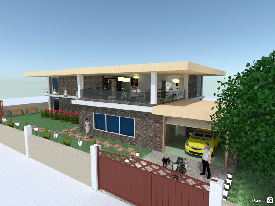 flat roof #1658133 by Abigail Morales