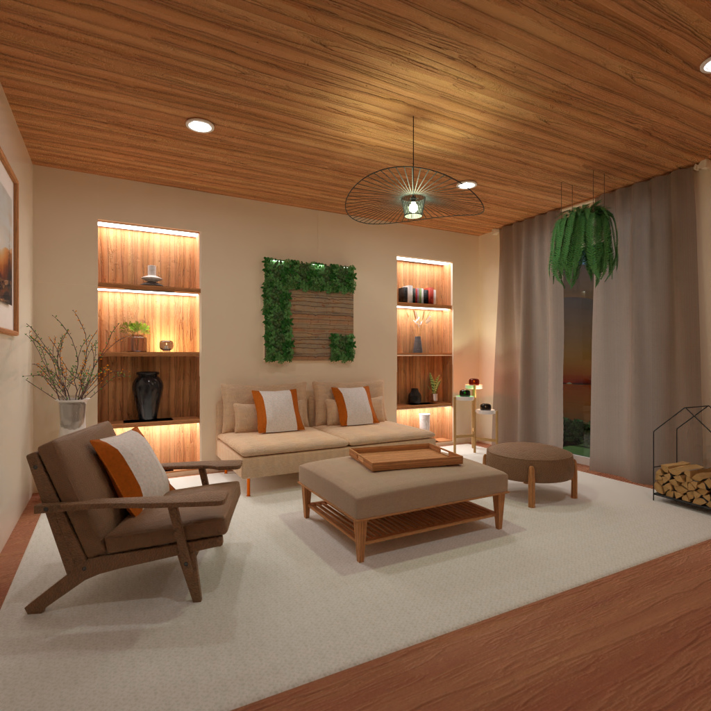 Japandi Living Room #11820056 by Editors Choice