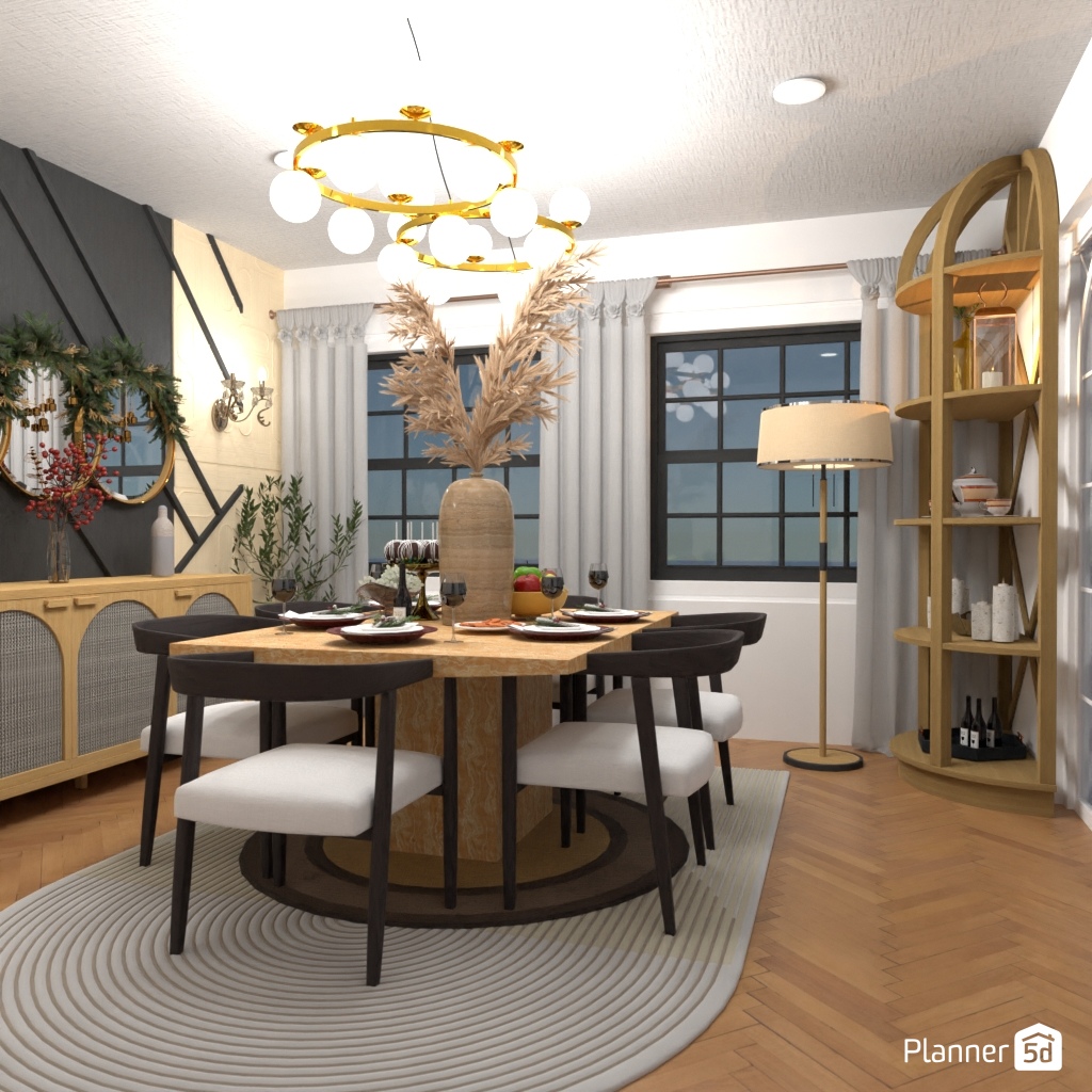 DB: Thanksgiving Day - room shell copy #23451739 by Editors Choice