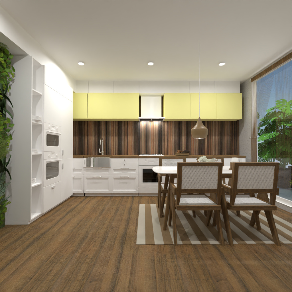 Sunny Kitchen #12516031 by Editors Choice