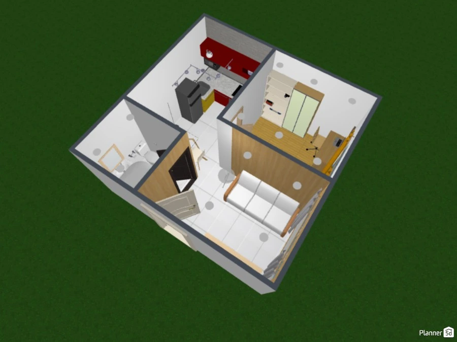 apartment for one person #82024 by Davi Dias