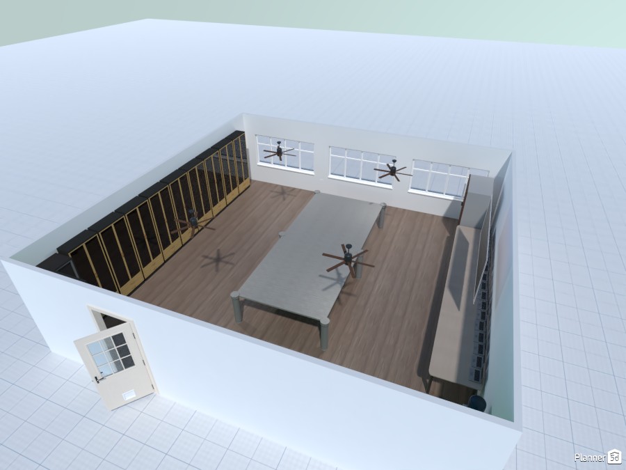 Maker space - view of lockers #3659462 by Johnathon OB