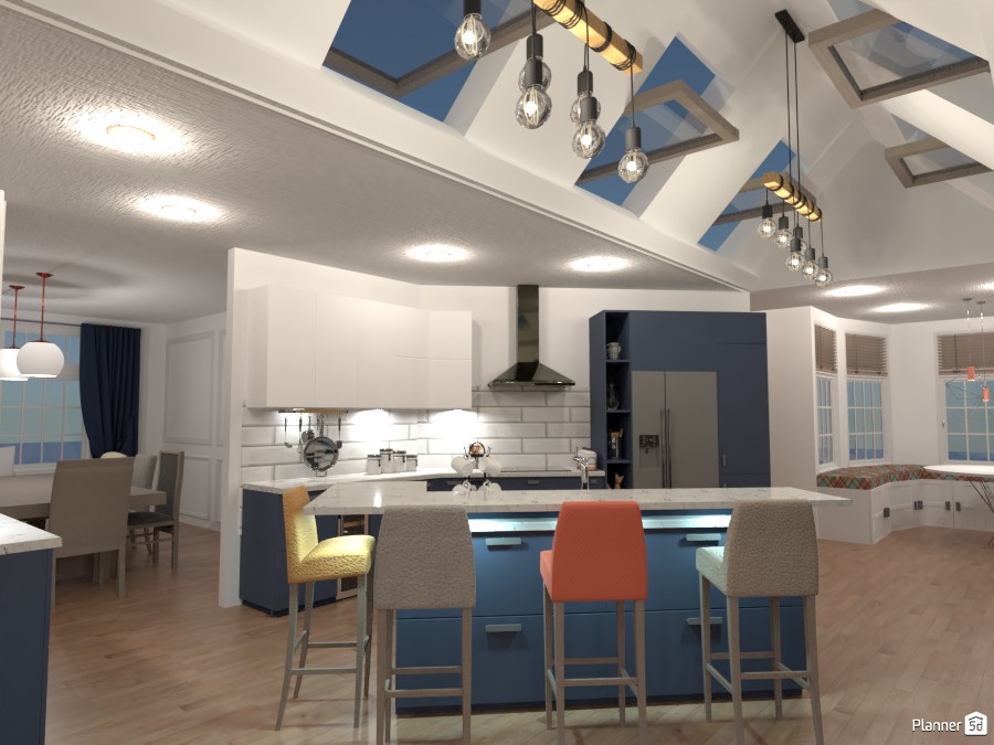 Modern living space #3688204 by Gen