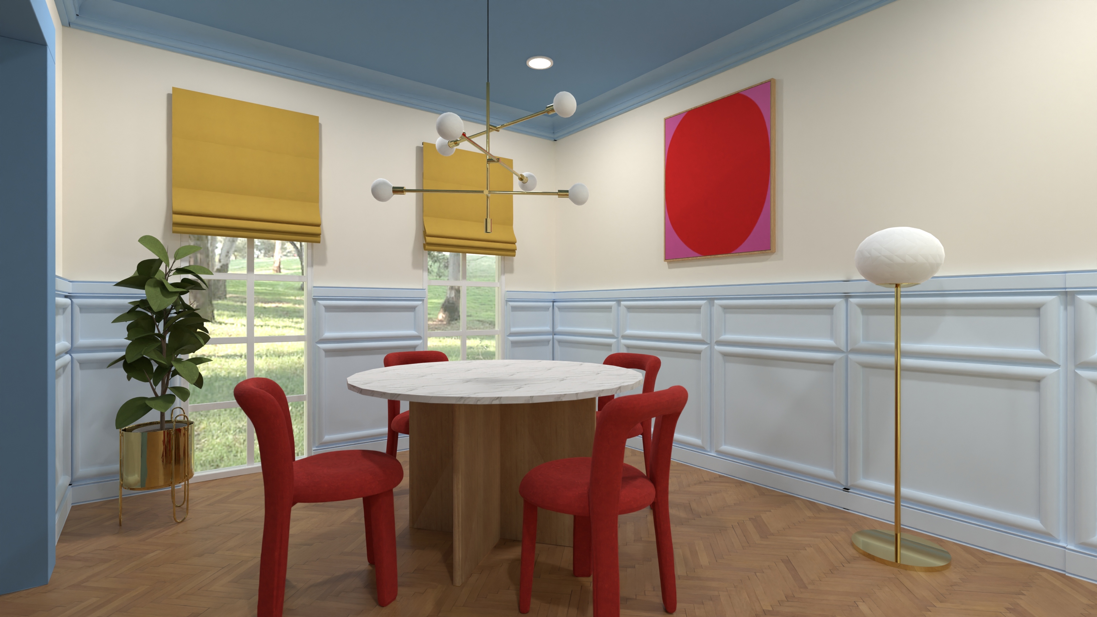 Maximalist Dining room #26472576 by Natalia de Arteaga