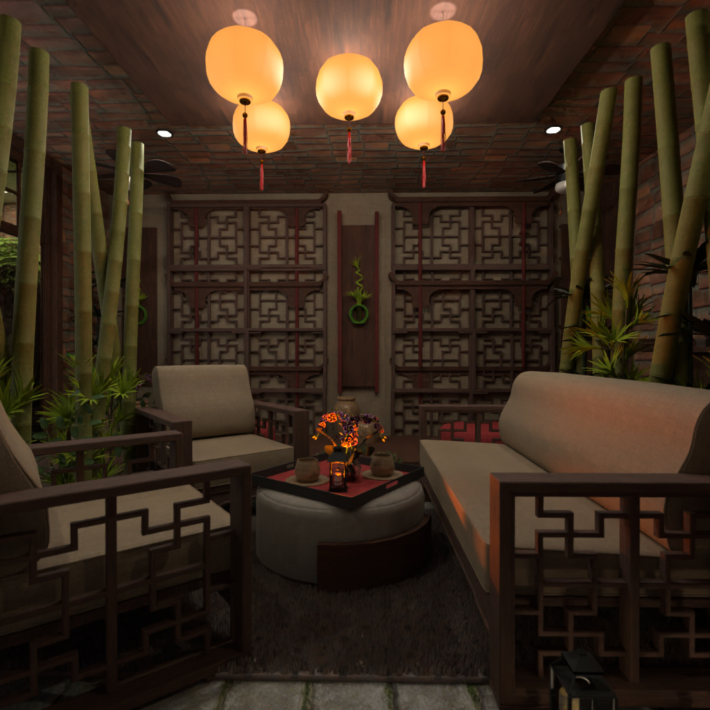 Japanese-style Living Room #15401079 by Editors Choice