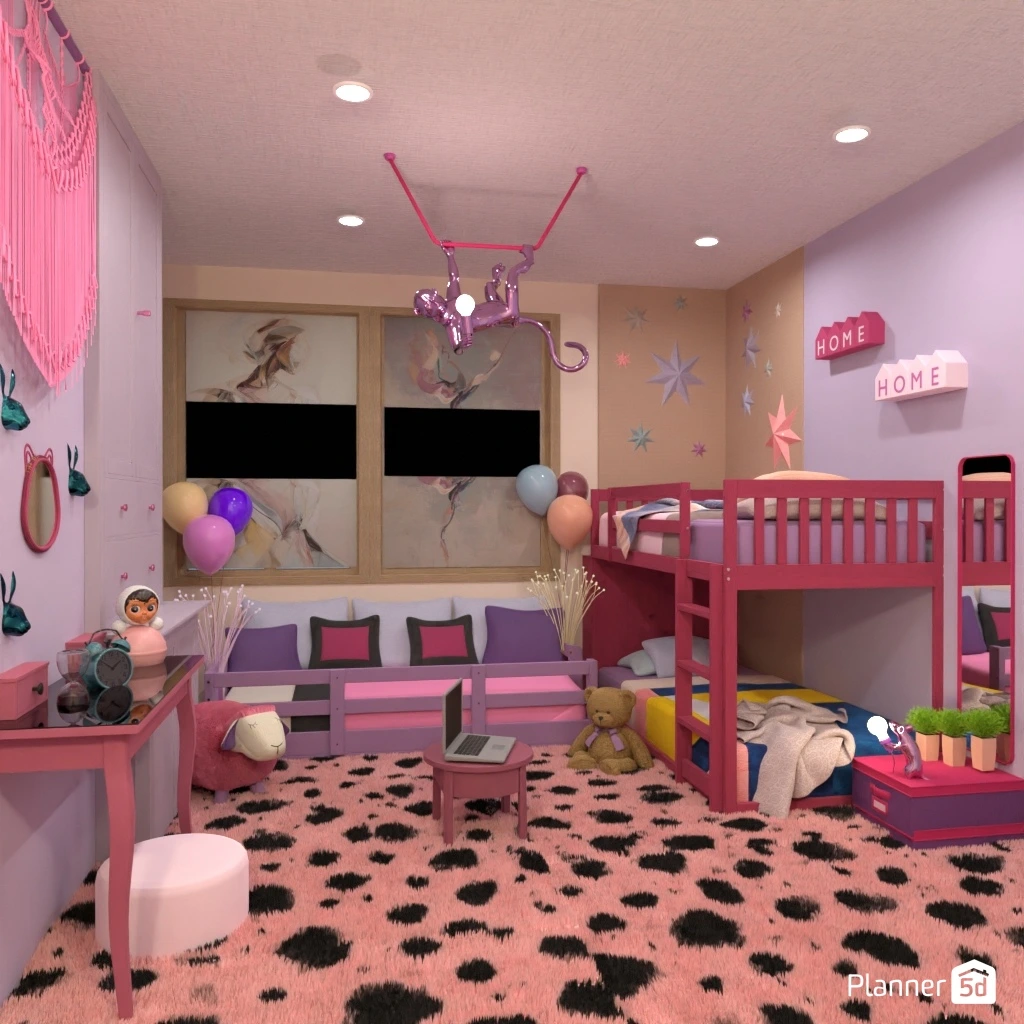 Sisters' bedroom #4001172 by LILY