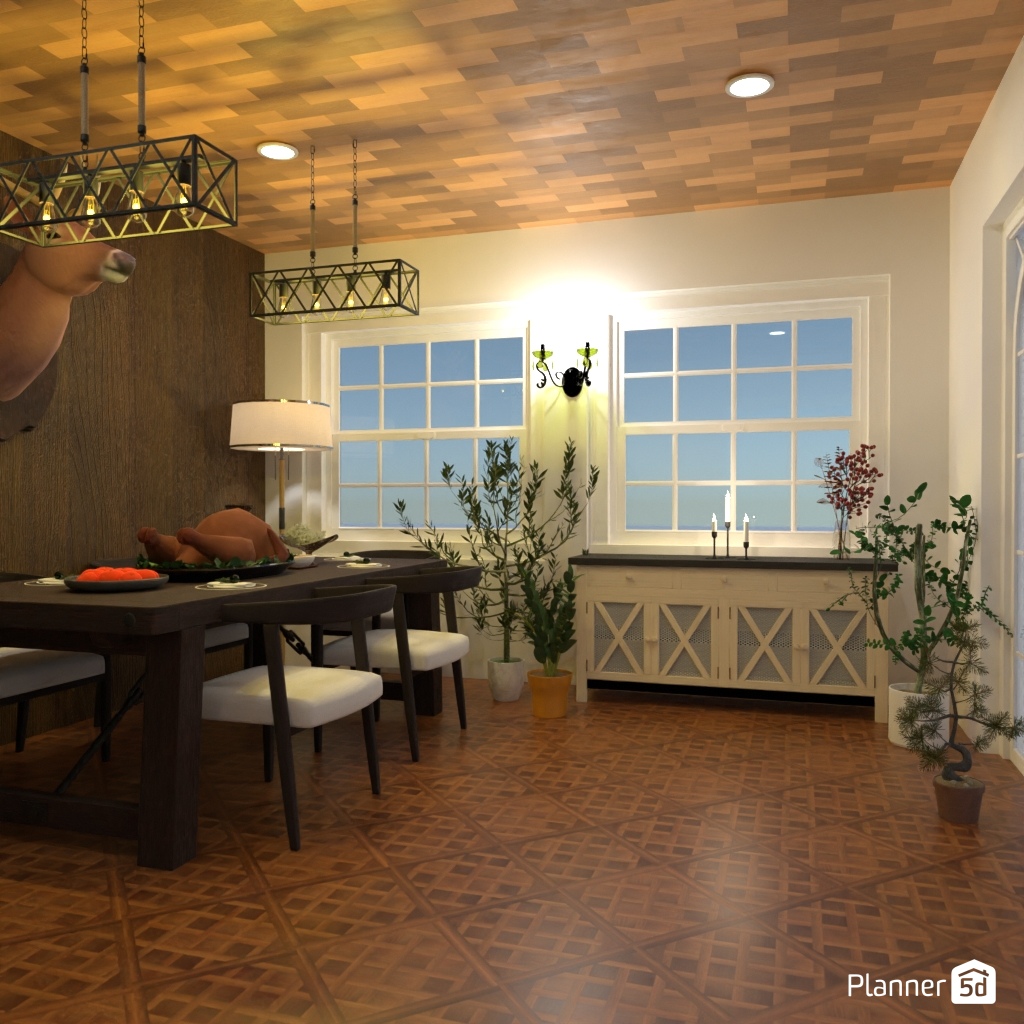 DB: Thanksgiving Day - room shell copy #23417755 by Editors Choice