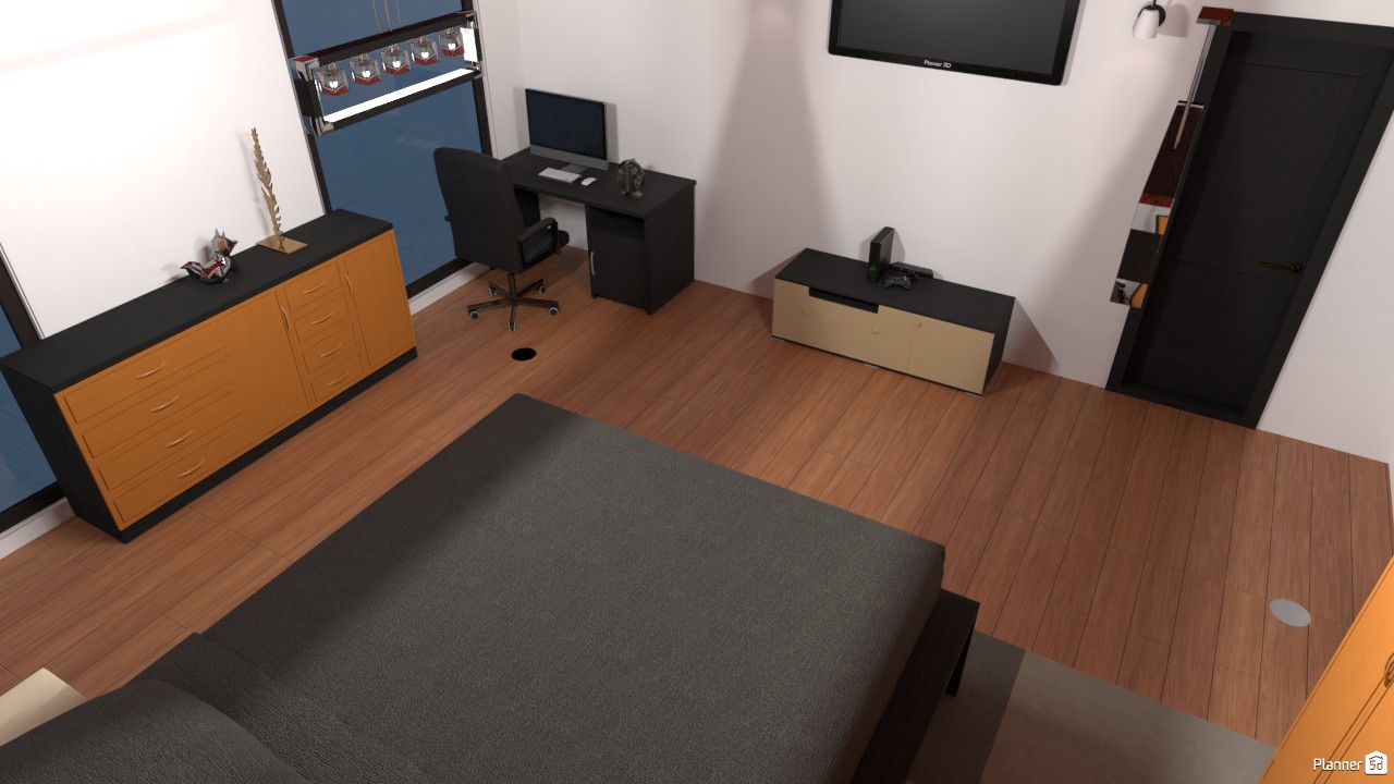 The bedroom #3770878 by Mark