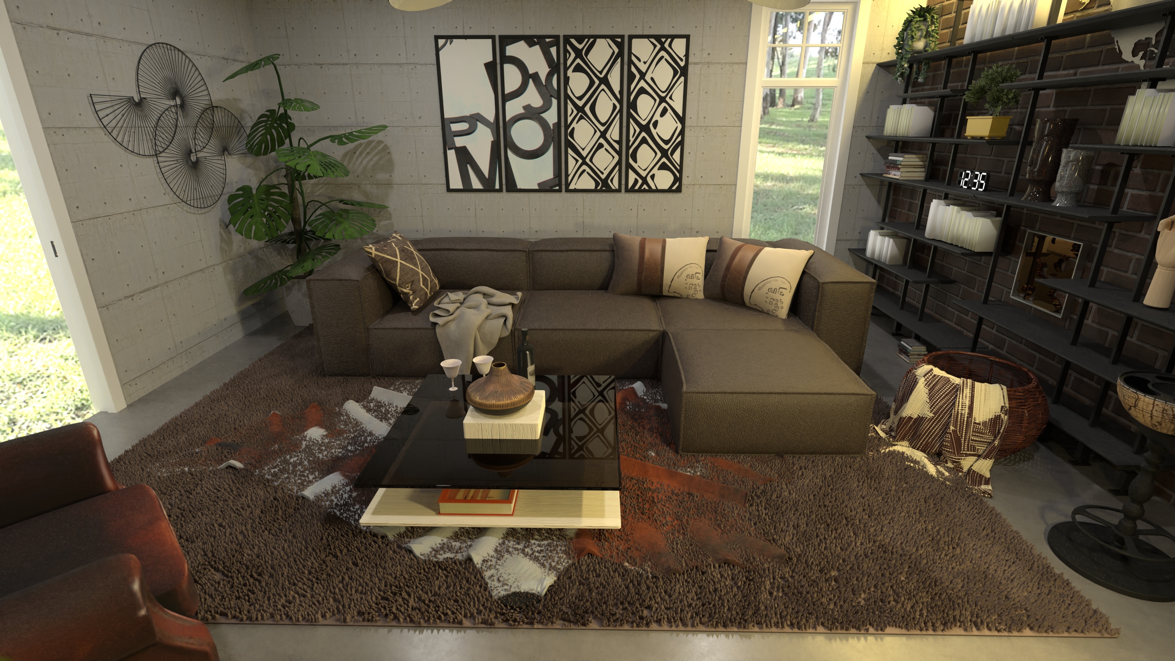 Men's Living Room copy #26263280 by Moonface