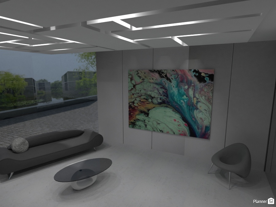 Contemporary Living Room #2707646 by Noémi Puskás