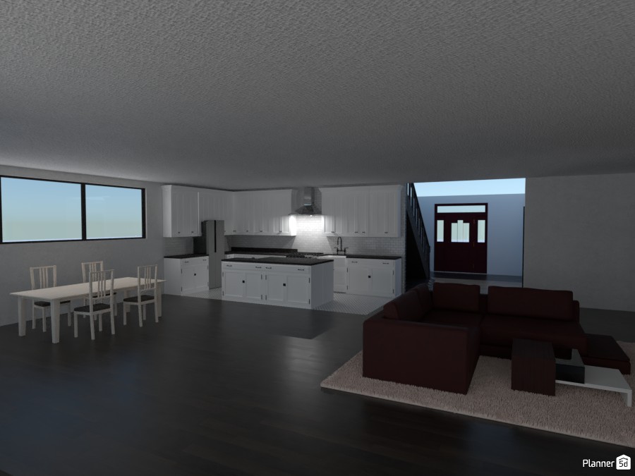 Kitchen & Living Room #2981738 by David Suchmann