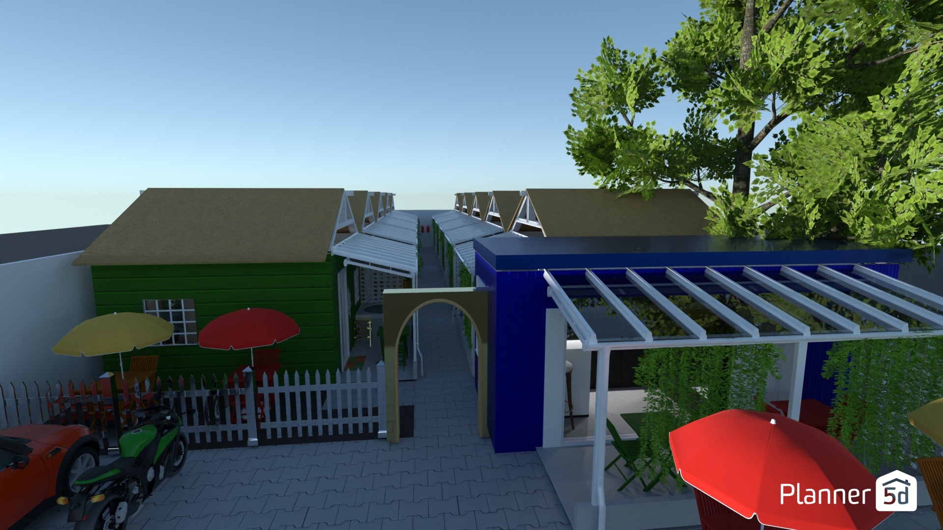 Palafitos Bonito Colorido #24541968 by User 166057792