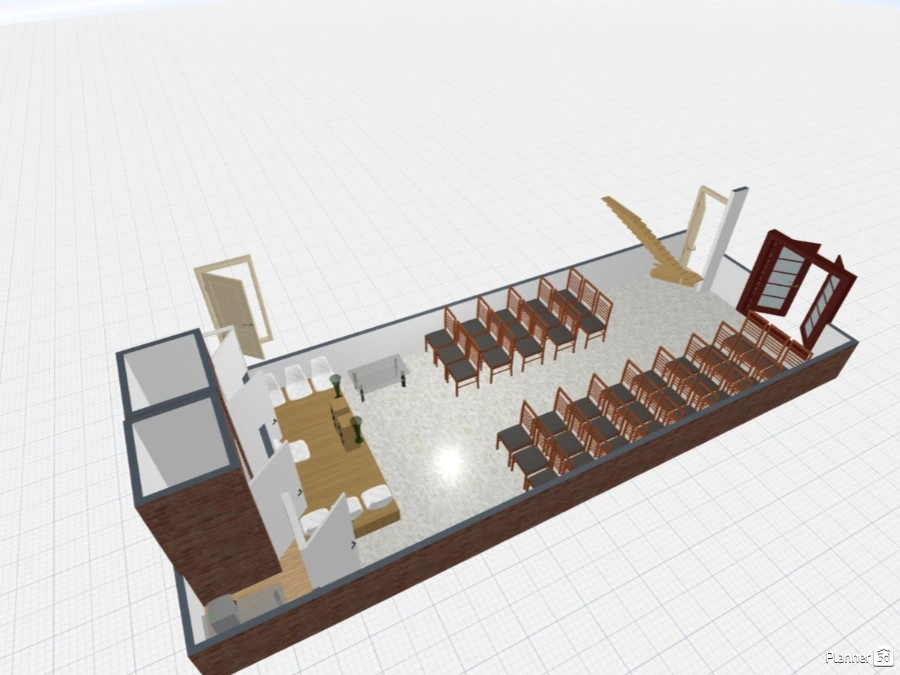 Planta baixa igreja #3125432 by User 179861620