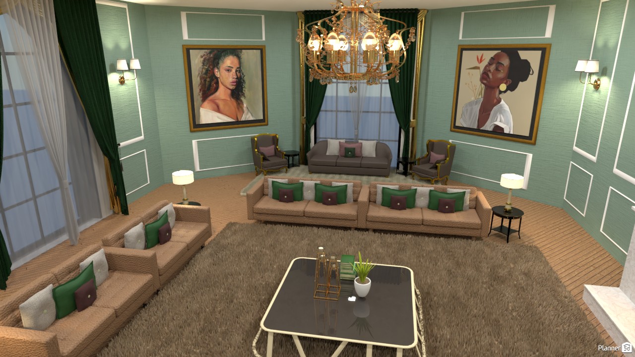 Grande Sala Verde 1 #4051123 by Mari Mond